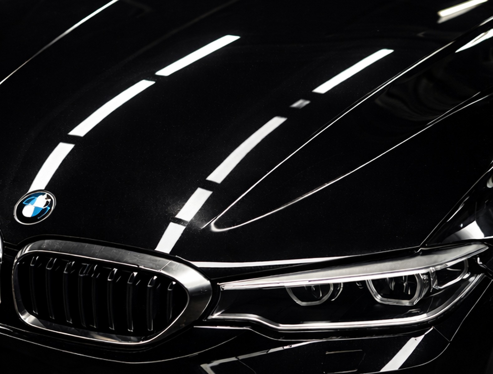 Nachher: Polierter Lack